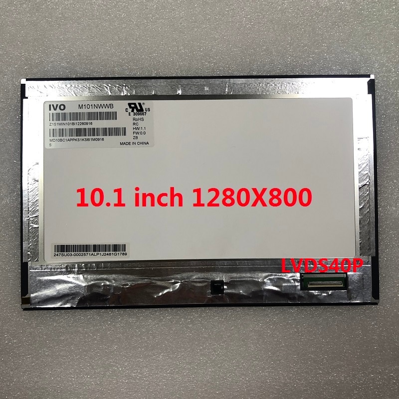 M101NWWB ׽Ʈ Ÿ 10.1 ġ 1280x800 LVDS 40  LCD г, ǰ 